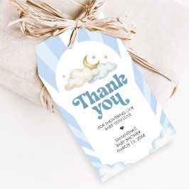 We are Over the Moon Baby Shower Favor Tags ギフトタグ