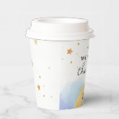 “We are over the moon” baby shower paper cup 紙コップ (右)