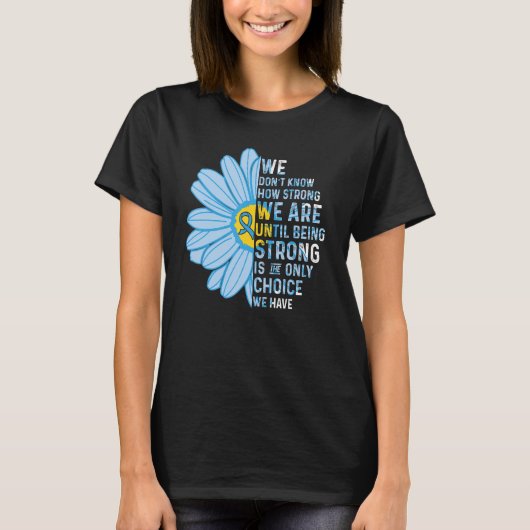 We are Strong Graves Disease Awareness Supporter R Tシャツ (正面)