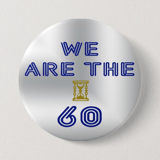 We are the 60 缶バッジ (正面)