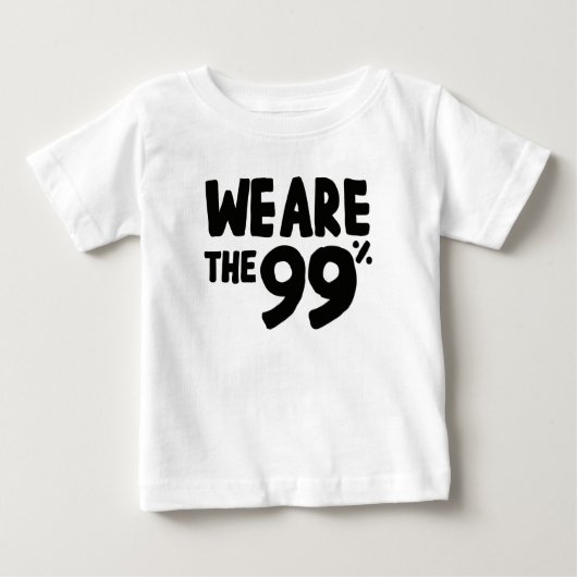 We Are the 99% ベビーTシャツ (正面)