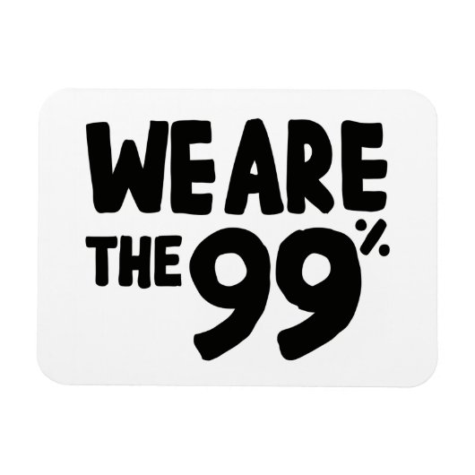 We Are the 99% マグネット (横)