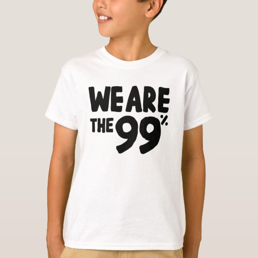We Are the 99% Tシャツ (正面)