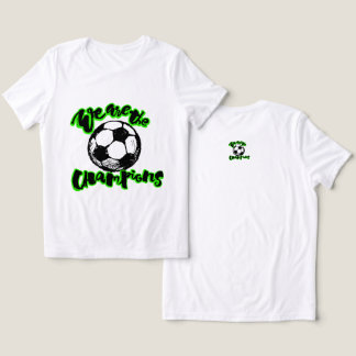 We Are The Champions タイポグラフィーデザイン トライブレンドＴシャツ