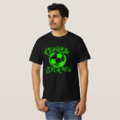We Are The Champions タイポグラフィーデザイン Tシャツ (正面フル)