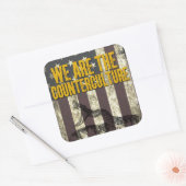 「We are the CounterCulture」 3」ステッカー スクエアシール (封筒)