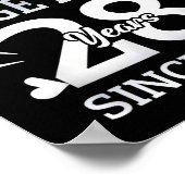 We Are Together 28 Years Couple Anniversary Since  ポスター (角)