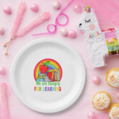 We Are Very Hungry Caterpillar Teacher For Learnin ペーパープレート (パーティー)