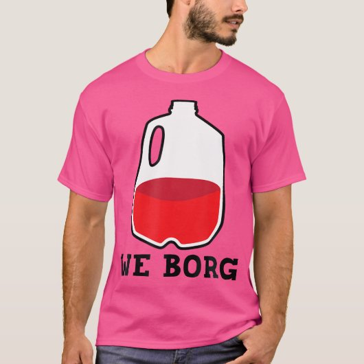 We B.O.R.G.飲料デザイン Tシャツ (正面)