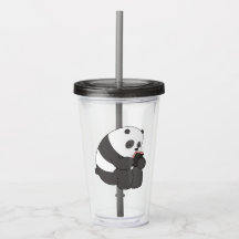 We Bare Bears パンダタンブラー デザイン