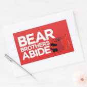 We Bare Bears - Bear Brothers Abide 長方形シール (封筒)