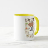 We Bare Bears - Bear Squad Journal Graphic マグカップ (正面右)