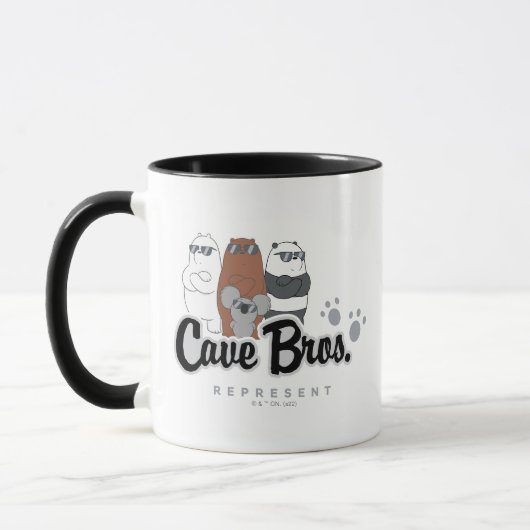 We Bare Bears - Cave Bros. Represent マグカップ (左)
