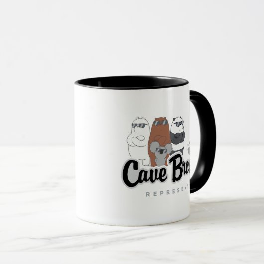 We Bare Bears - Cave Bros. Represent マグカップ (正面右)