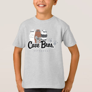 We Bare Bears - Cave Bros. Represent Tシャツ