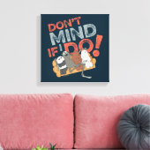 We Bare Bears & Charlie - Don't Mind If I Do! キャンバスプリント (インサイチュ (リビング))