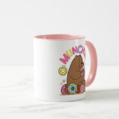 We Bare Bears - Grizz Donut Munchies! マグカップ (正面右)