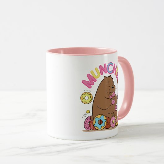 We Bare Bears - Grizz Donut Munchies! マグカップ (正面右)