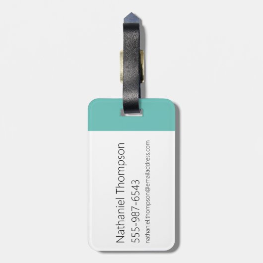 We Bare Bears Group Hug ラゲッジタグ (裏面縦)