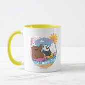 We Bare Bears - Hello Summer! Let's Have Fun マグカップ (左)