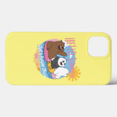 We Bare Bears - Hello Summer! Let's Have Fun Case-Mate iPhoneケース (裏面 (横))