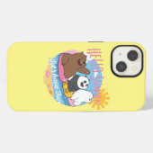 We Bare Bears - Hello Summer! Let's Have Fun iPhoneケース (裏面横)