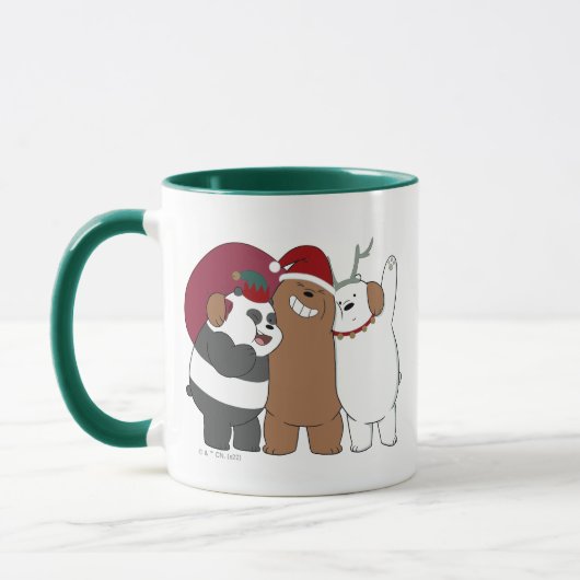 We Bare Bears - Season's Greetings マグカップ (左)