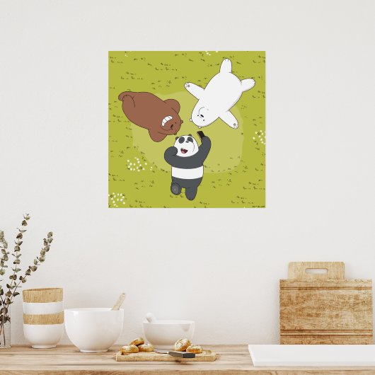 We Bare Bears - #SquadGoals ポスター (キッチン)