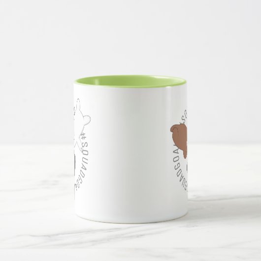 We Bare Bears - #SquadGoals マグカップ (中央)