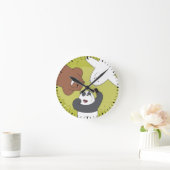 We Bare Bears - #SquadGoals ラウンド壁時計 (ホーム)