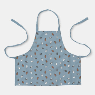 We Bare Bears - Sunglass Bears Pattern エプロン