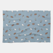 We Bare Bears - Sunglass Bears Pattern キッチンタオル (横)