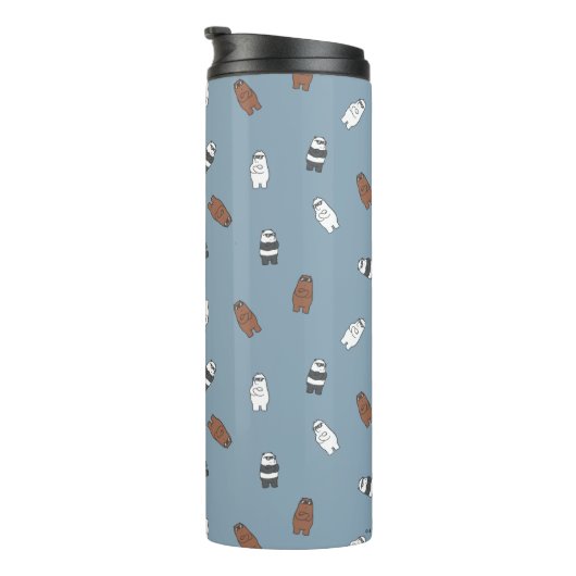 We Bare Bears - Sunglass Bears Pattern タンブラー (回転右)