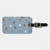 We Bare Bears - Sunglass Bears Pattern ラゲッジタグ (正面横)