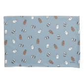 We Bare Bears - Sunglass Bears Pattern 枕カバー (正面)
