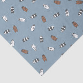 We Bare Bears - Sunglass Bears Pattern 薄葉紙 (詳細)