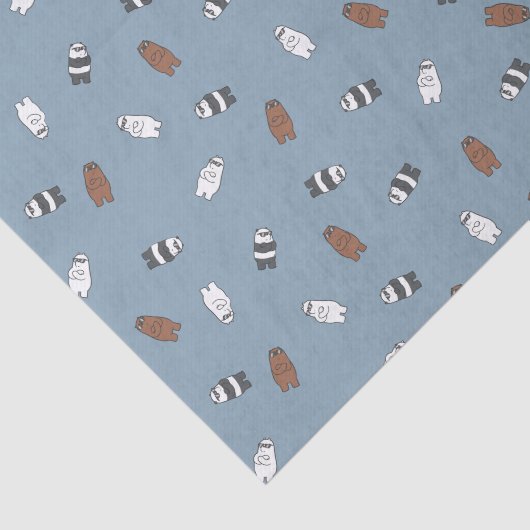We Bare Bears - Sunglass Bears Pattern 薄葉紙 (詳細)
