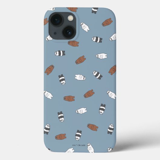 We Bare Bears - Sunglass Bears Pattern Case-Mate iPhoneケース (裏面)