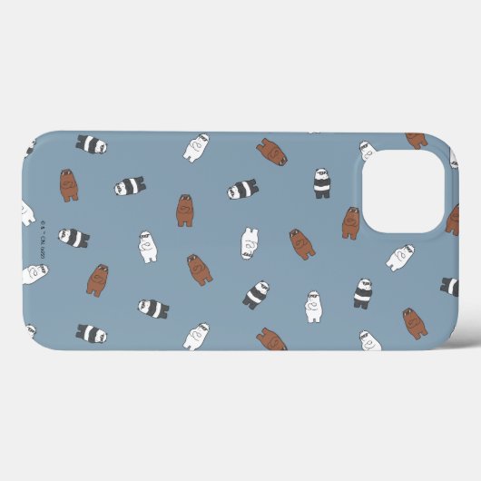 We Bare Bears - Sunglass Bears Pattern Case-Mate iPhoneケース (裏面 (横))