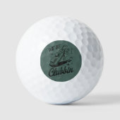 We Be Clubbin Funny Golfing Lovers Golf Club Joke  ゴルフボール (正面)