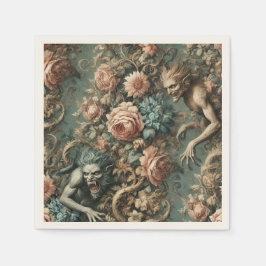 We Beast Tonight - Gothic ビクトリアン スタンダードカクテルナプキン