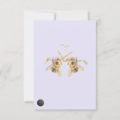 "We BEE long together" Classroom Valentine Card ノートカード (裏面)