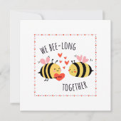 We Bee-long Together Flat Card カード (正面)