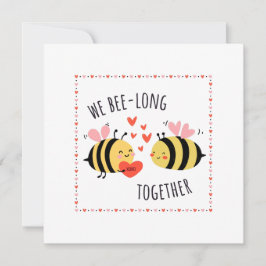 We Bee-long Together Flat Card カード