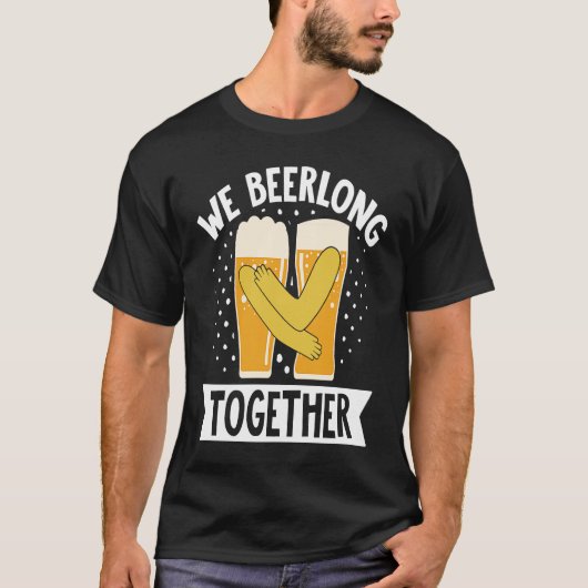 We Beerlong Together Smoker Grill Barbecue Meat Gr Tシャツ (正面)