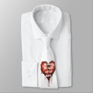 We Break the rules but not heart Tie ネクタイ