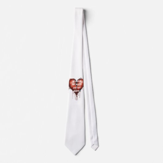 We Break the rules but not heart Tie ネクタイ (正面)