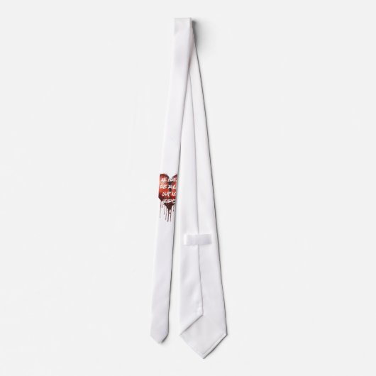 We Break the rules but not heart Tie ネクタイ (裏面)