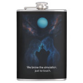 We Broke the Simulation  フラスク (正面)