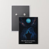 We Broke the Simulation  缶バッジ (正面/裏面)